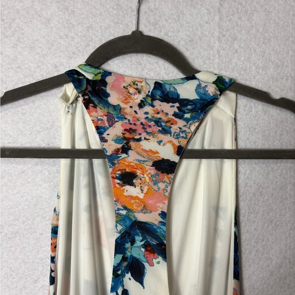 Trafaluc Zara Long Floral Dress Size M - Picture 5 of 6